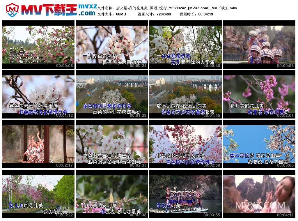 唐文娟-我的花儿美_国语_流行_YE600242